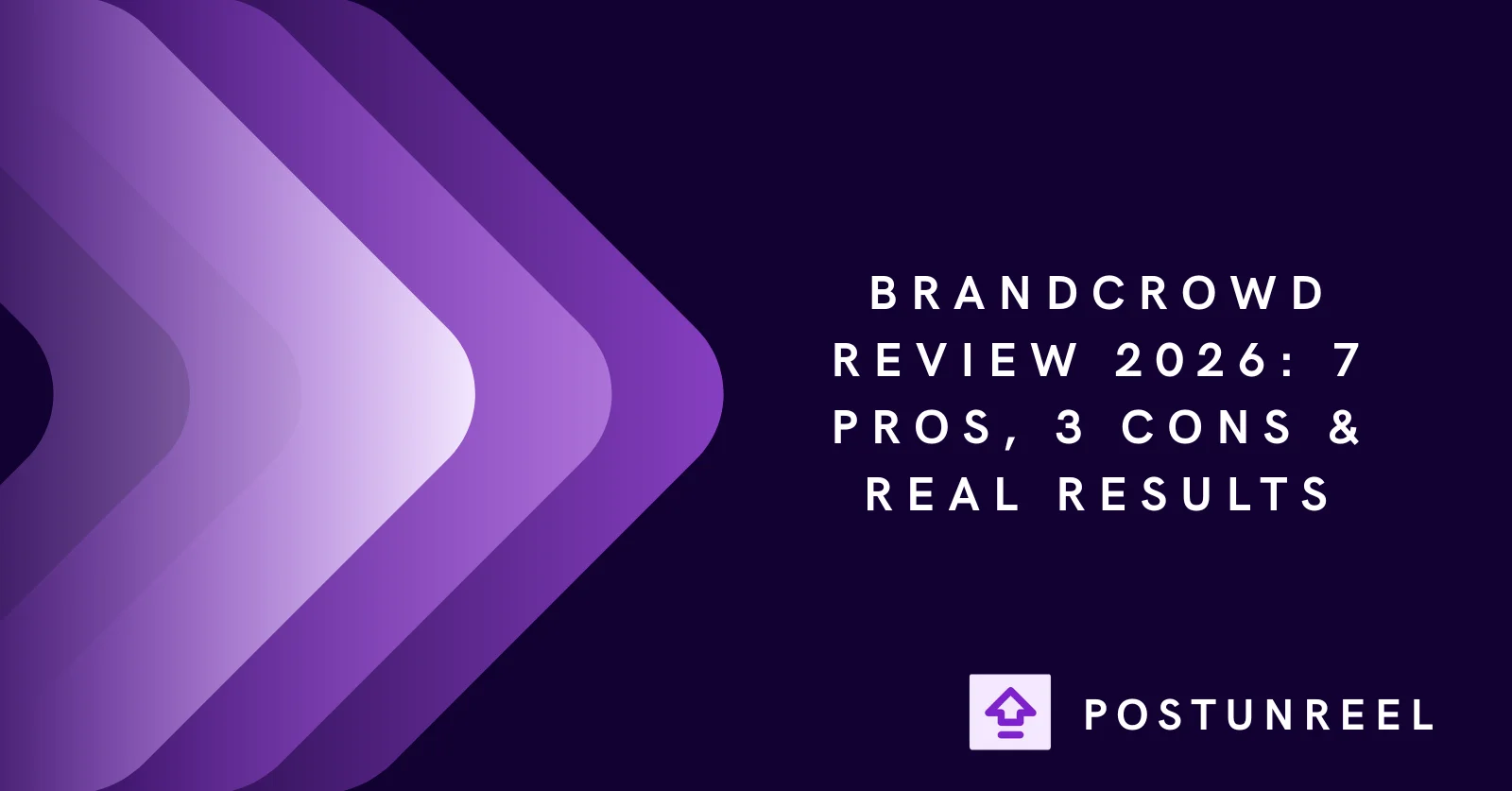 BrandCrowd Review 2026: 7 Pros, 3 Cons & Real Results