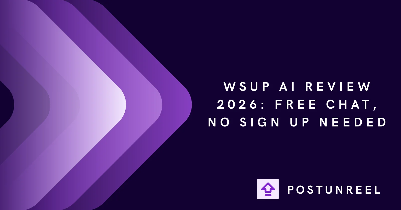 Wsup AI Review 2026: Free Chat, No Sign Up Needed