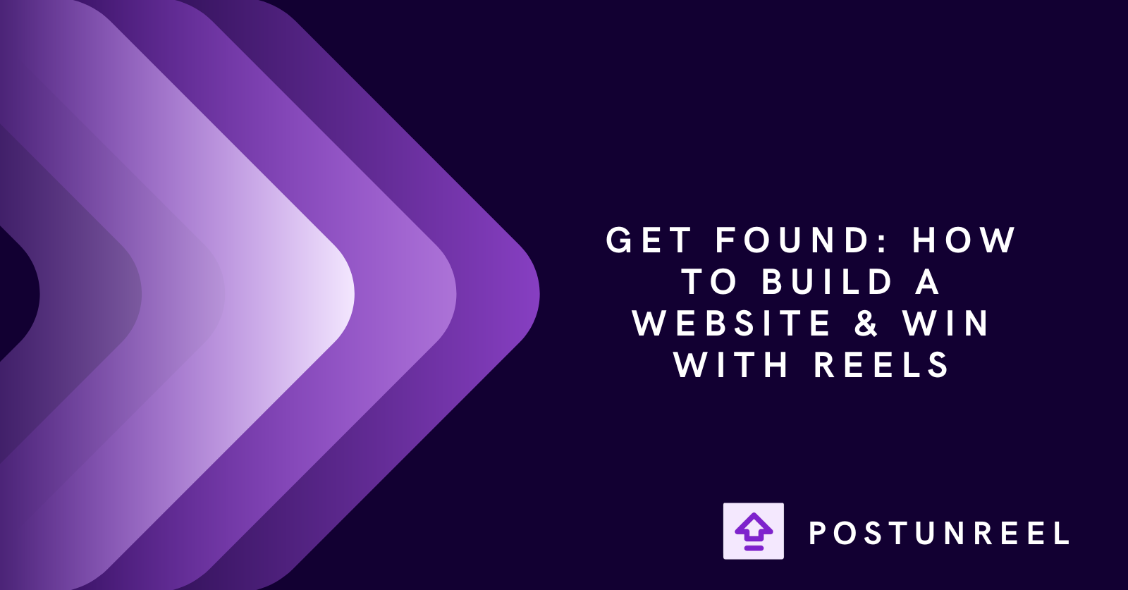 Get Found: How to build a Website & Win With Reels
