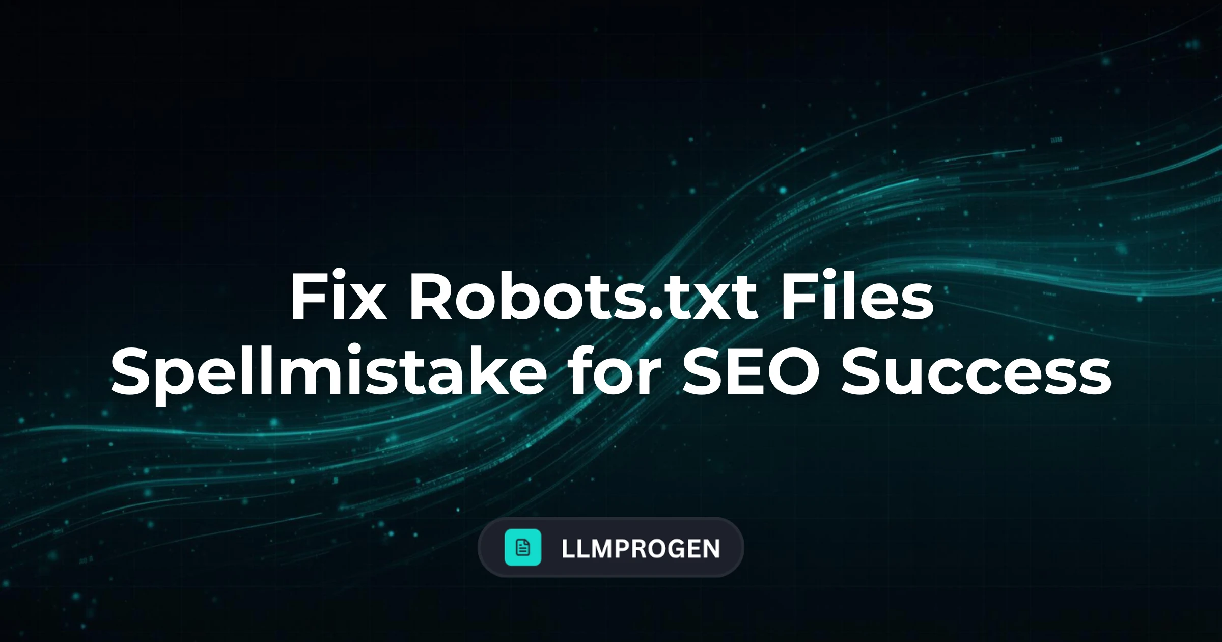 Fix Robots.txt Files Spellmistake for SEO Success