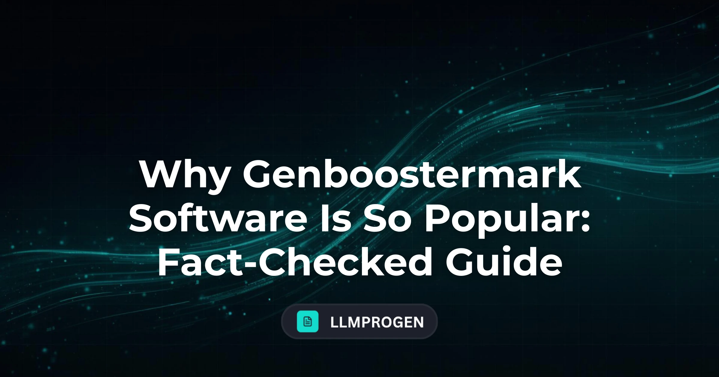 Why Genboostermark Software Is So Popular: Fact-Checked Guide