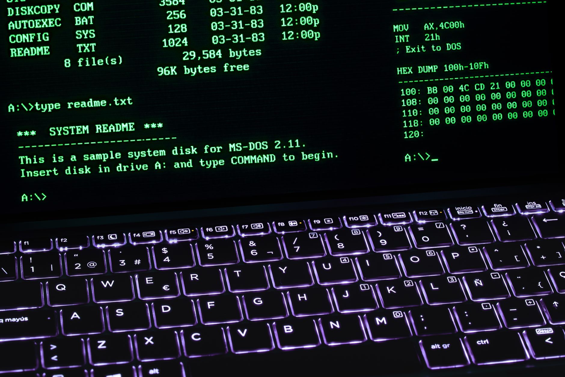 Split view of a code editor and terminal window showing CLI text output
